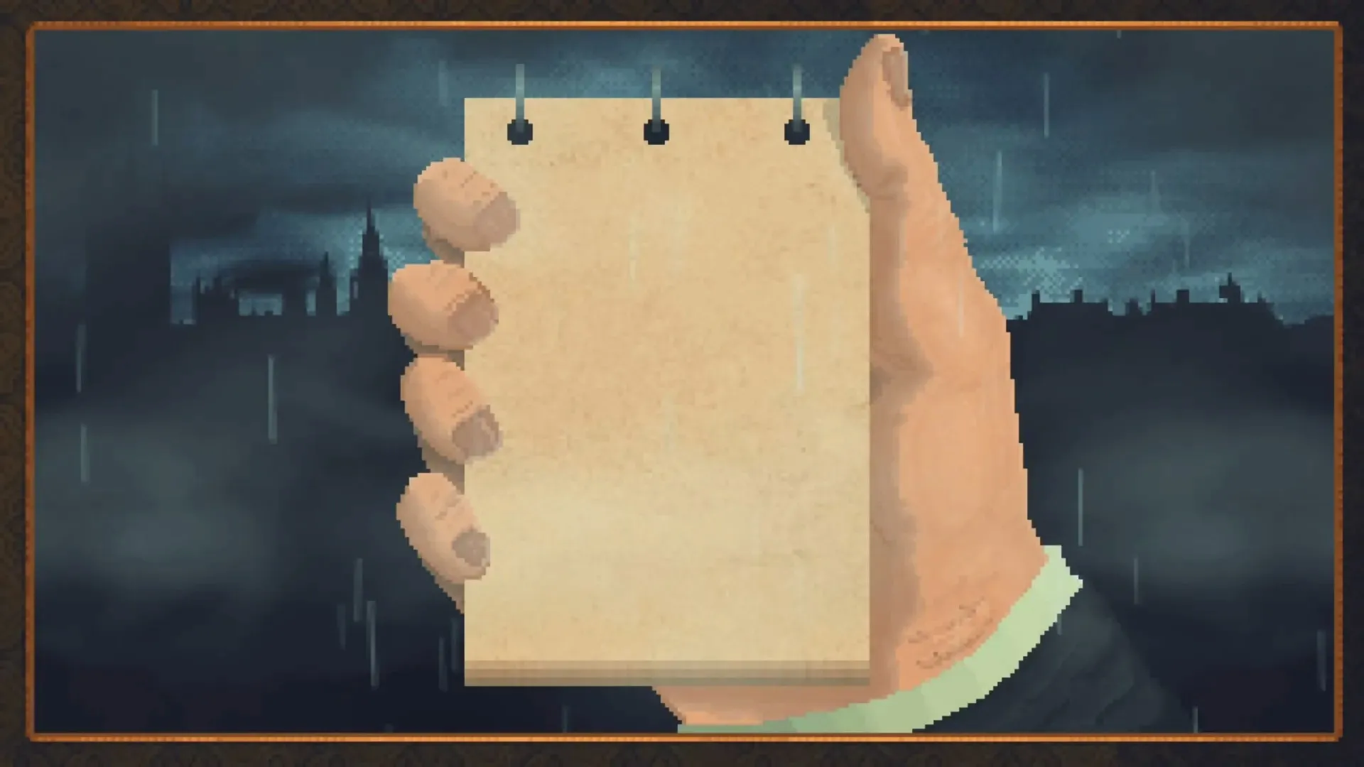 Sir Arthur Conan Doyle's notebook in An English Haunting