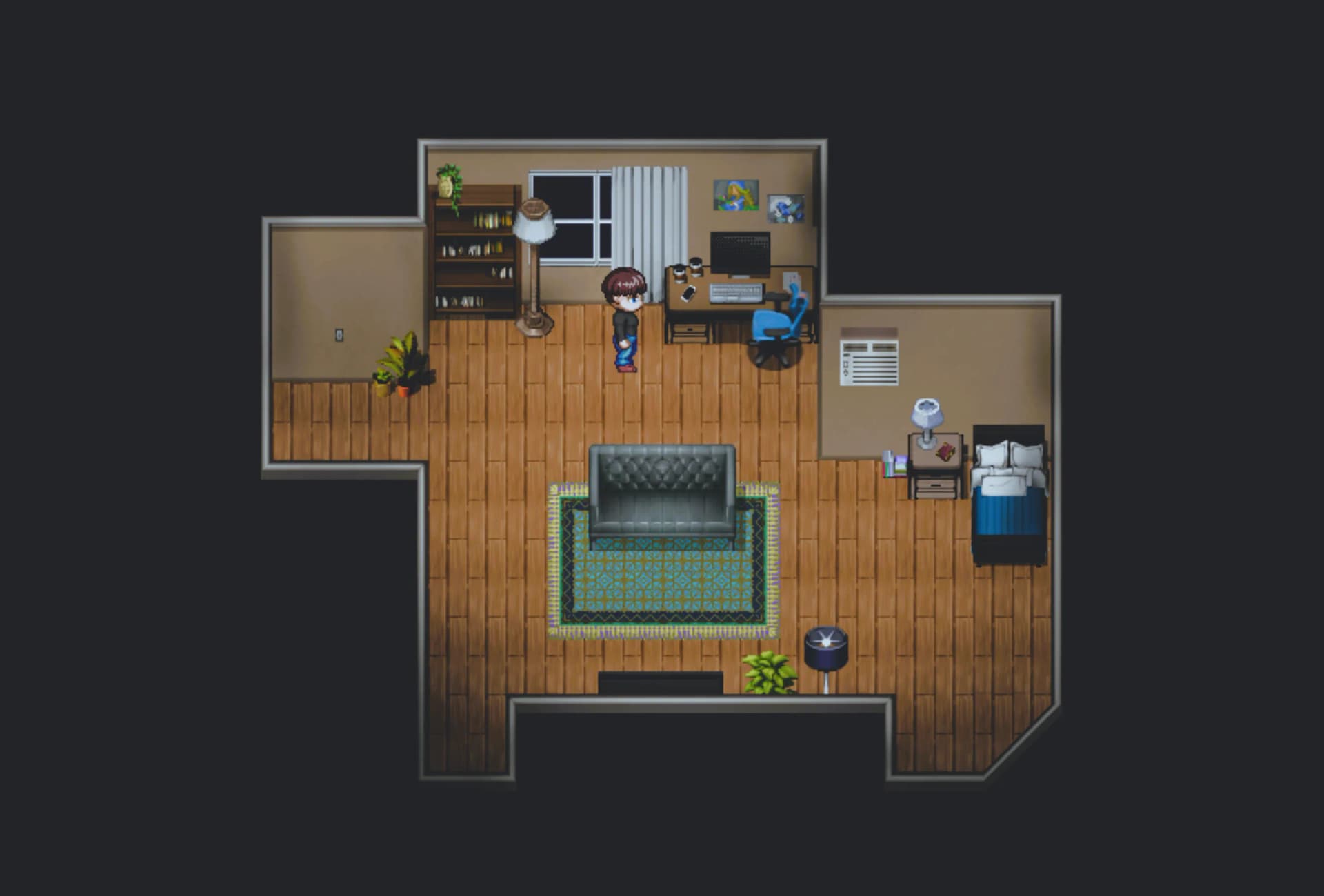 A room in RPG Maker
